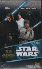 2019 Topps Star Wars The Skywalker Saga Hobby Box